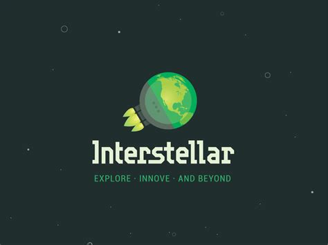 Interstellar logo — earthship by Julien Rouvel on Dribbble