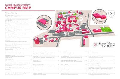 "Campus Map 2019" by Sacred Heart University