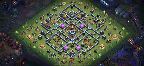 Best Anti 3 Stars Base TH13 with Link, Hybrid 2023 - Town Hall Level 13 ...