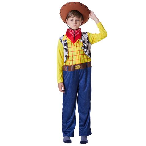 Sheriff Woody Costume Toy Story Woody Cosplay Kids Cowboy Pajamas Sets ...