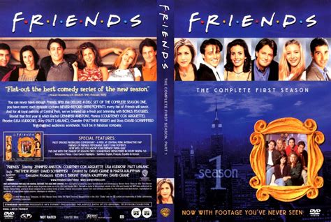 Friends Season 1 Disc 1 & 2 Custom - TV DVD Scanned Covers ...