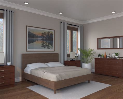 Bedroom Paint Colors With Brown Furniture 7 Best Wall Paint Colors For ...