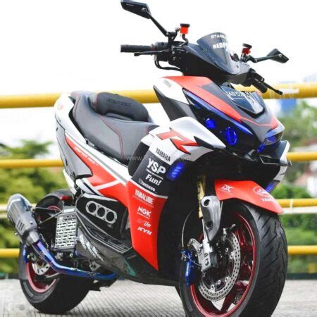 Yamaha Aerox 155cc Scooter Modified Via Kit Worth Rs 98k - Bike kharido