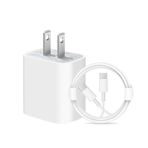 Apple MFi Certified iPhone 15 Charger, 20W USB C, 6FT Cable for iPhone ...