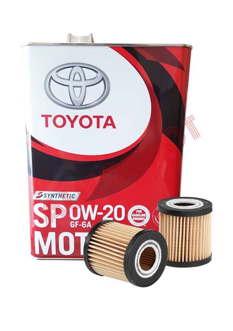 TOYOTA 0W-20 4L WITH GENUINE OIL FILTER - AUTOSPOT