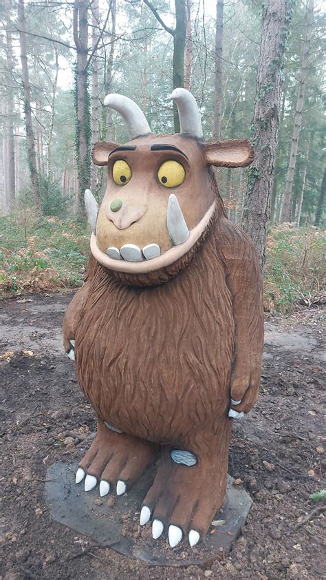 Gruffalo Sculptures at Delamere | Forestry England