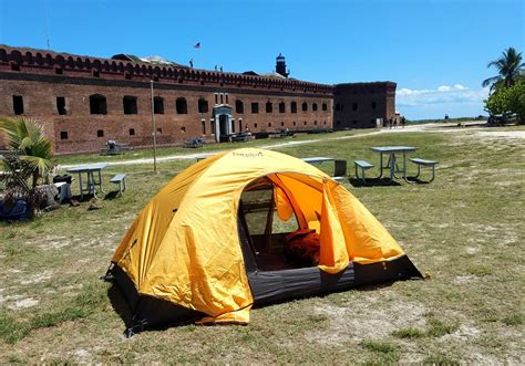 Camping at Dry Tortugas National Park | Quirky Travel Guy