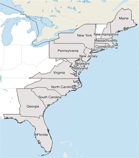 Map Of Usa East Coast – Topographic Map of Usa with States