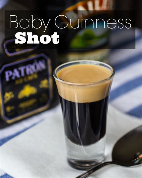 Baby Guinness Shot - The Watering Mouth