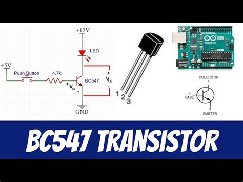 BC547 Transistor Pinout, Datasheet, Equivalent, Circuit, 46% OFF