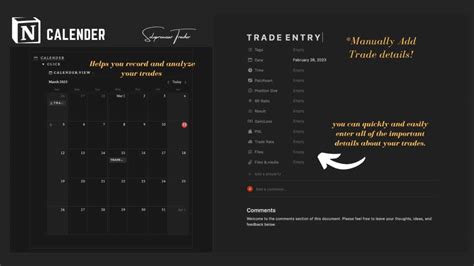 TRADING JOURNAL | Prototion | Buy Notion Template