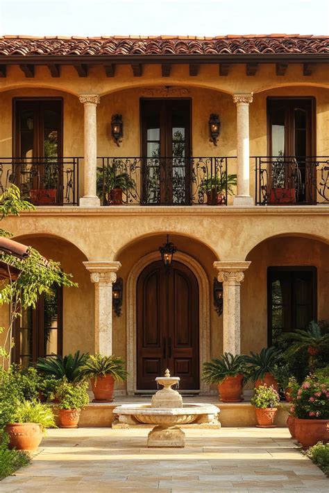 76 Beautiful Italian Exterior Home Ideas - Edward George