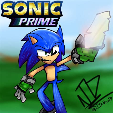 Sonic prime fanart by Neo2021thehedgehog on DeviantArt