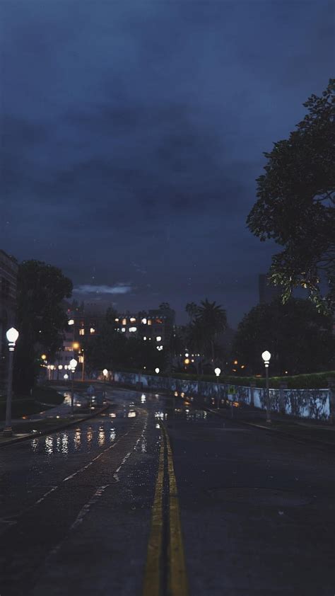 HD wallpaper: rain, road, lights, night sky, city | Wallpaper Flare