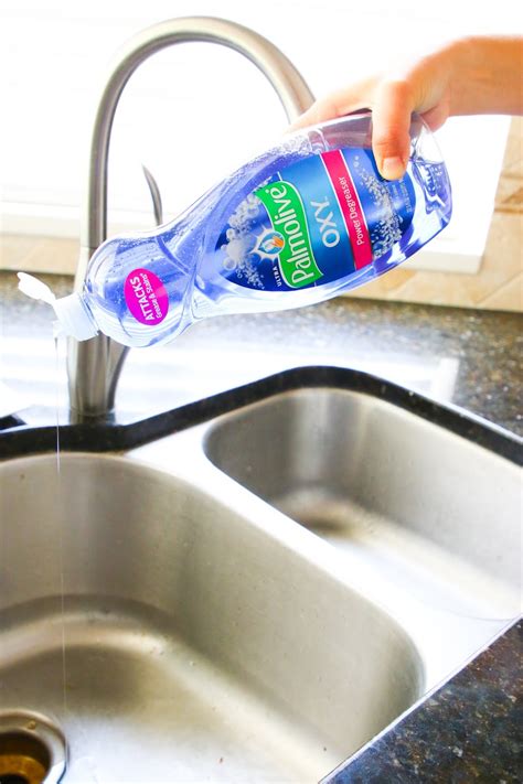 How To Deep Clean Your Kitchen Sink - The Happy Flammily