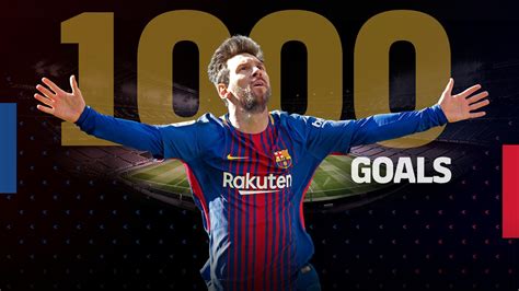 Lionel Messi reaches 1,000 goals as a footballer