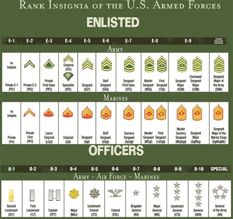 Army: Army Enlisted Ranks