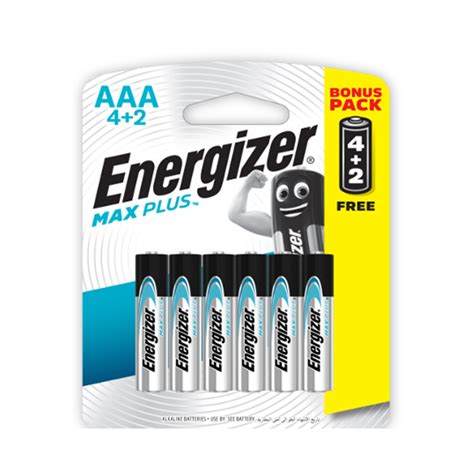 ENERGIZER MAX PLUS 12X6(4+2) AAA - Hasbah Kenya Limited