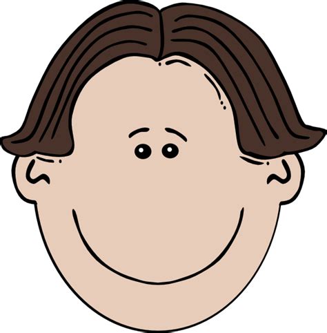 Boy Face Cartoon Clip Art at Clker.com - vector clip art online ...