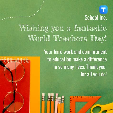 Free Happy World Teachers' Day Template - Edit Online & Download ...