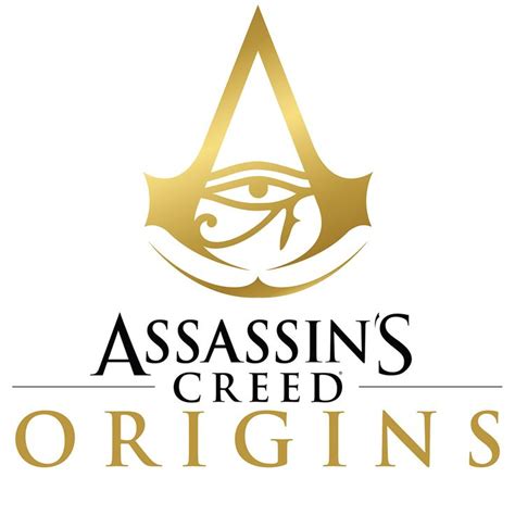 Assassin's Creed Origins Logo | Assassins creed origins, Assassins ...