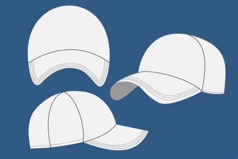 Hat Mockup Vectors Graphic by edywiyonopp · Creative Fabrica