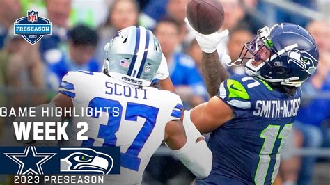 Dallas Cowboys vs. Seattle Seahawks | 2023 Preseason Week 2 Game ...