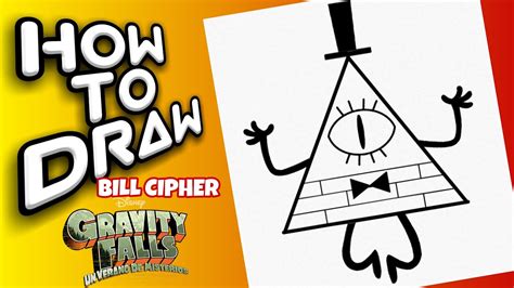 Como Dibujar A Bill Chipher De Gravity Falls How To Draw Bill Cipher ...