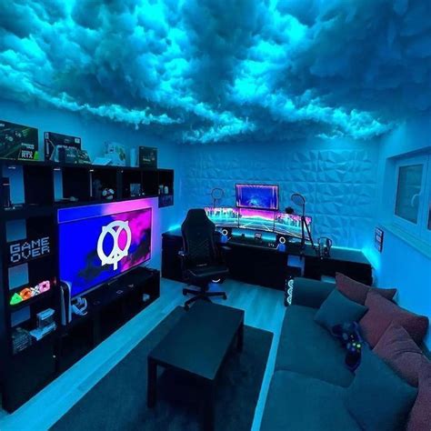 Luxury Gaming Room Idea l game room setup l game room decor l game room ...