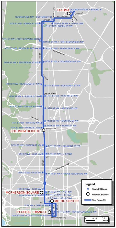 Wmata Bus Map | Color 2018