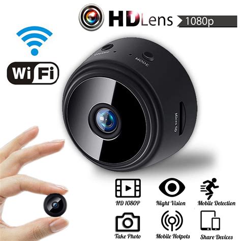 Kadell 1080P HD Mini IP WIFI Magnetic Camera Camcorder Wireless Home ...