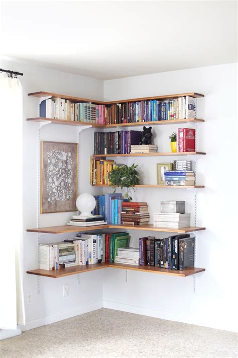 Build & Organize A Corner Shelving System - A Beautiful Mess