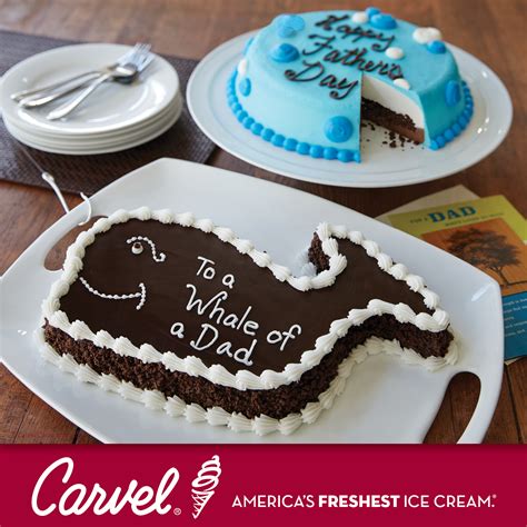 Carvel Celebrates Dads with Iconic Fudgie the Whale Ice Cream Cake ...