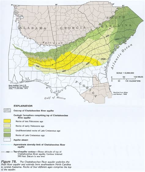 Chattahoochee River Map