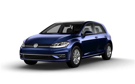 2018 VW Golf Night Blue Metallic