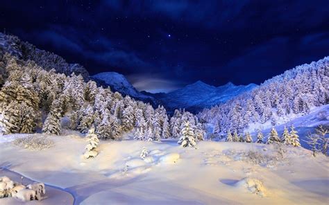 Winterscape Wallpapers - Wallpaper Cave