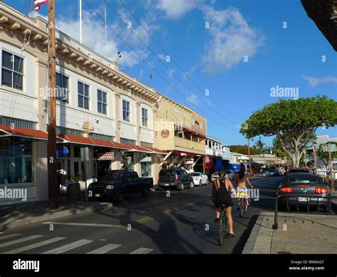 Front Street, Lahaina, Maui, Hawaii Stock Photo - Alamy