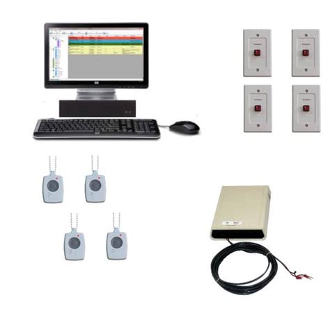 Wireless Duress Alarm Commercial Security System Solution