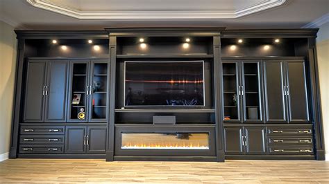 Image result for built entertainment wall units Fireplace Tv Wall ...