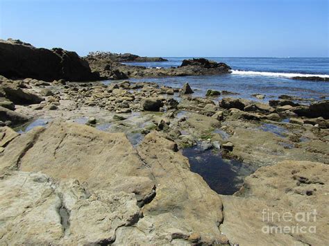 Rocky beach at Laguna Beach California Photograph by Kitty Van den ...