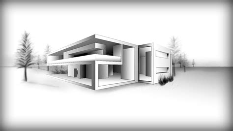 Modern Building Sketches