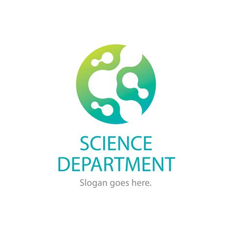 gradient science logo design template 25768908 Vector Art at Vecteezy