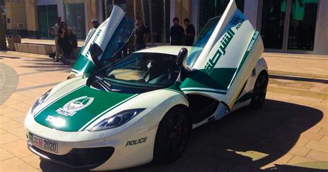 10 Supercars Owned By The Dubai Police