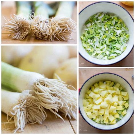 Potato Leek Soup and Homemade Croutons - Saving Room for Dessert