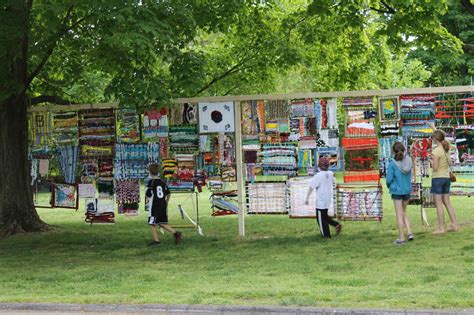 Wellesley Community Art Project: Art in the Park Installation along ...