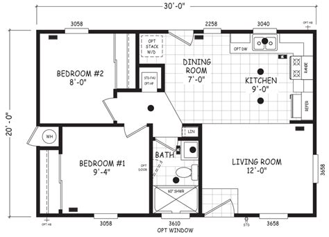 2001 Fleetwood Mobile Home Floor Plans – Two Birds Home