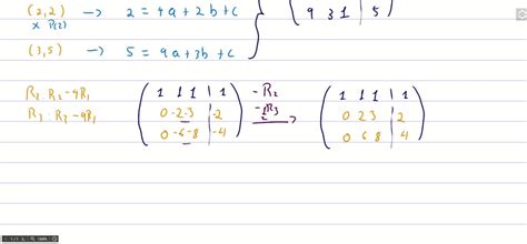 SOLVED:Find the quadratic polynomial whose graph passes through the ...