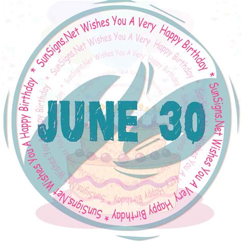 June 30 Zodiac is Cancer, Birthdays and Horoscope - SunSigns.Net