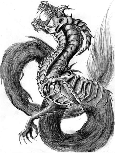 Undead Dragon by Dragon-Blacksmith on DeviantArt