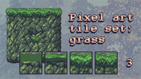 2D Pixel Art Grass